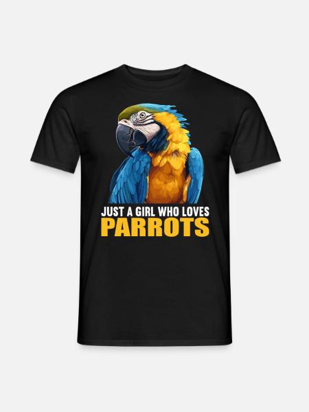 Parrot Parrot Parrot - Men's T-Shirt - black