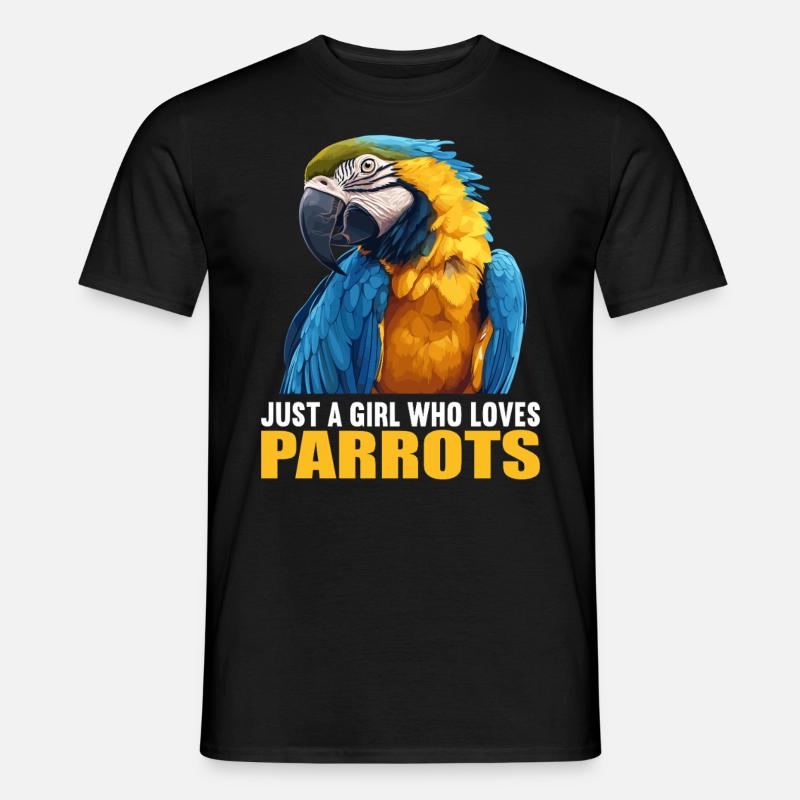 Parrot Parrot Parrot - Men’s T-shirt - black