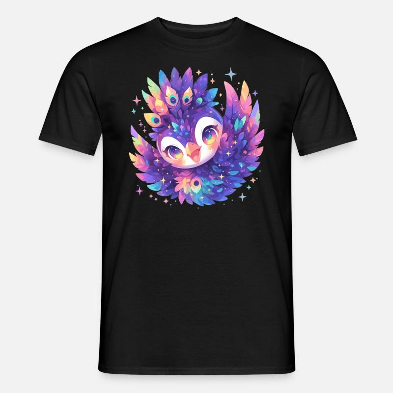 Peacocks Peacock - Men's T-Shirt - black