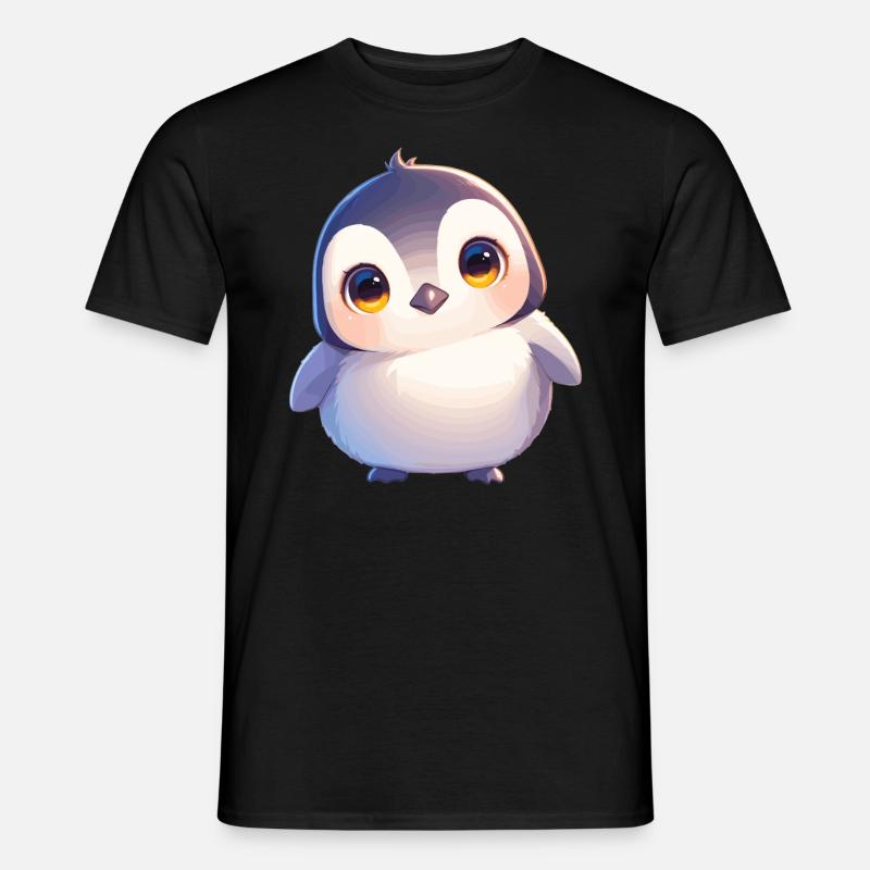 Pingouins Pingouin - T-shirt homme - noir