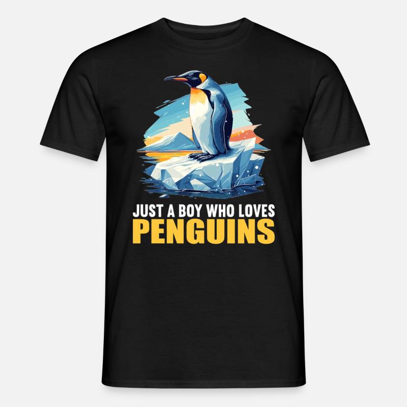 Penguins Penguin - Men's T-Shirt - black