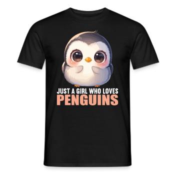 Pinguini Pinguino - T-shirt uomo - nero - Fronte - AI Model Male 178 light (178cm)
