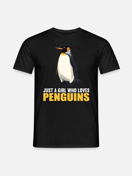 Pingouins Pingouin - T-shirt homme - noir