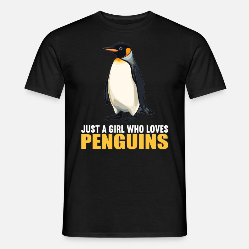 Pingouins Pingouin - T-shirt homme - noir