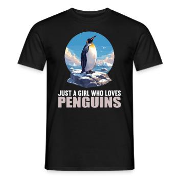 Pinguini Pinguino - T-shirt uomo - nero - Fronte - AI Model Male 178 light (178cm)