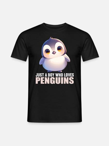 Pingouins Pingouin - T-shirt homme - noir