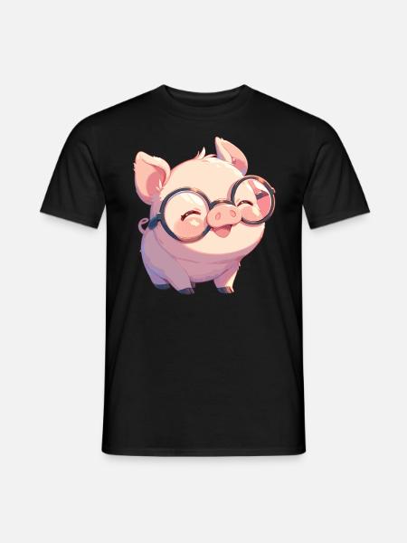 Cochon Cochon - T-shirt homme - noir