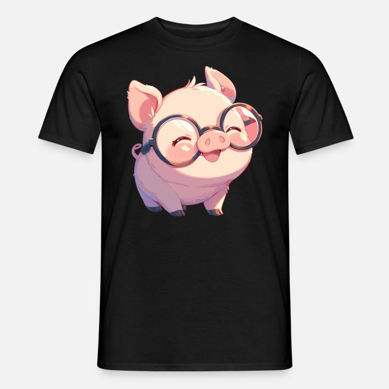Cochon Cochon - T-shirt homme - noir