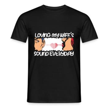 Tontechniker Sound Audio Engineer - Männer T-Shirt - Schwarz - Vorne - AI Model Male 178 light (178cm)