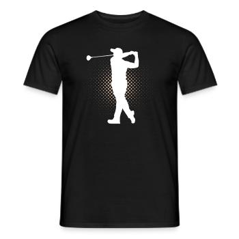 Golf - T-shirt homme - noir - Devant - AI Model Male 178 light (178cm)