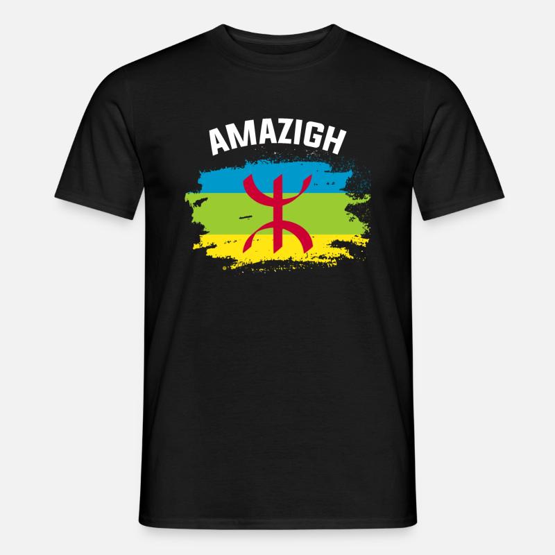 Amazigh - Männer T-Shirt - Schwarz