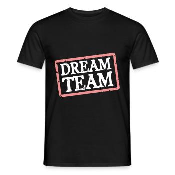 Equipo de ensueño - Camiseta hombre - negro - delante - AI Model Male 178 light (178cm)