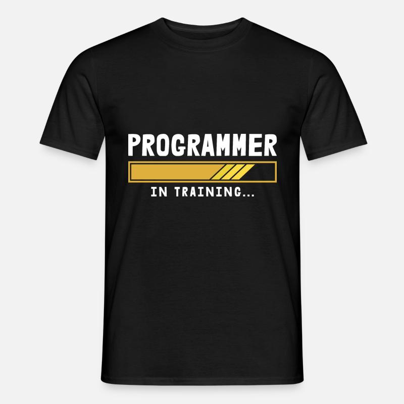 Programmer Coder Software Developer - Men's T-Shirt - black