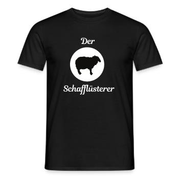 Schafe Flüsterer Landwirt Bauer Geschenk - Männer T-Shirt - Schwarz - Vorne - AI Model Male 178 light (178cm)
