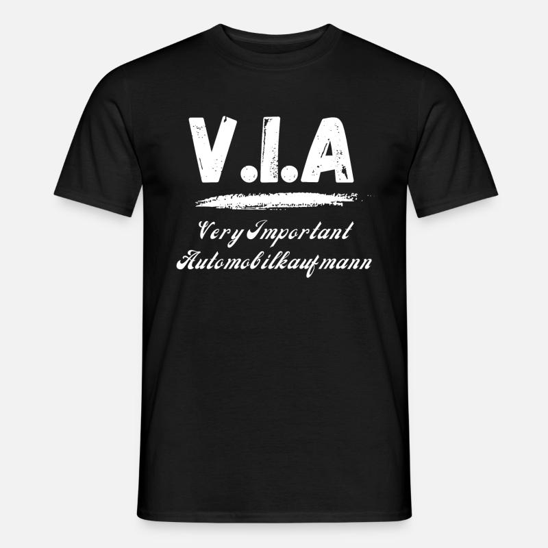 Automobilkaufmann Beruf Geschenkidee - Männer T-Shirt - Schwarz