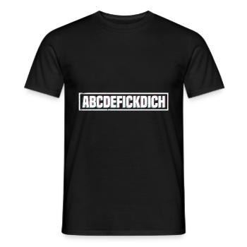 Sarkusmus Spruch Schwarzer Humor Lustiges Ironie - Männer T-Shirt - Schwarz - Vorne - AI Model Male 178 light (178cm)