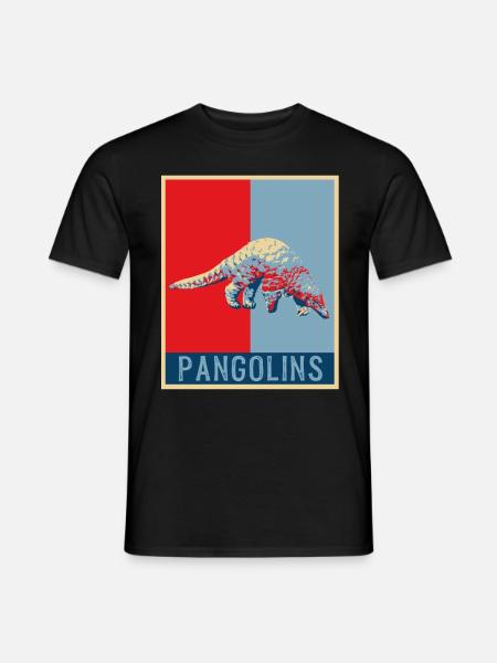 Pangolin gift pangolin tshirt pangolin - Men's T-Shirt - black