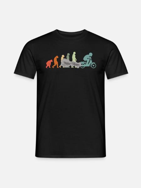 Mofa Mofaroller Moped Mofafahrer tshirt Mofa - Männer T-Shirt - Schwarz