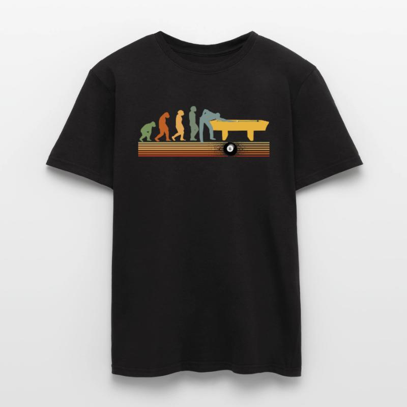 Snooker Evolution Billiard Table BillIard Balls Pool Men's T-shirt