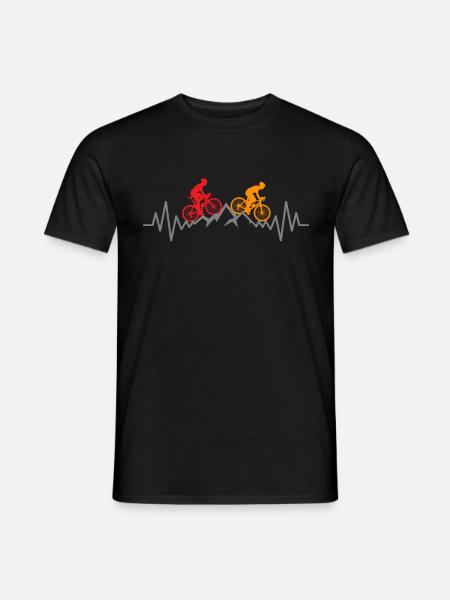 Cyclocross Bike Road Bike MTB Mountain Bike Bike - Men's T-Shirt - black