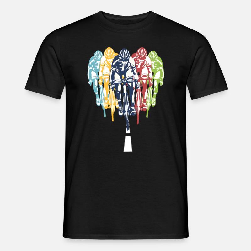 Vélo de course Vélo Accessoires Dames Vélo de course - T-shirt homme - noir