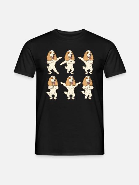 Cocker Spaniel Gift Women Dogs Spaniel - Men's T-Shirt - black