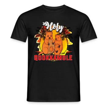 quokka - T-shirt homme - noir - Devant - AI Model Male 178 light (178cm)