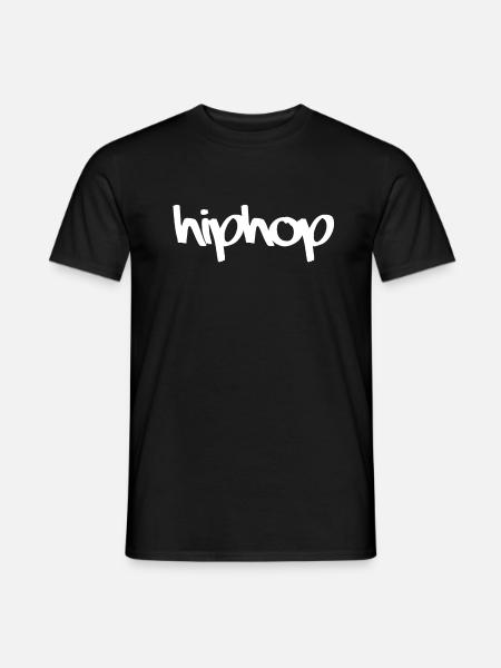 Hip Hop - Männer T-Shirt - Schwarz