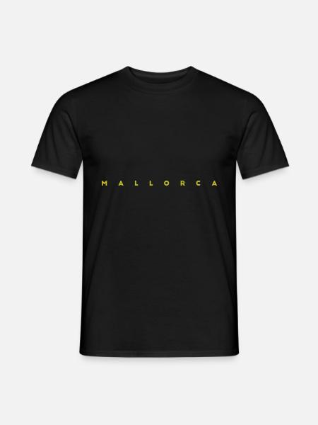 Mallorca Spruch Urlaub Geschenk - Männer T-Shirt - Schwarz