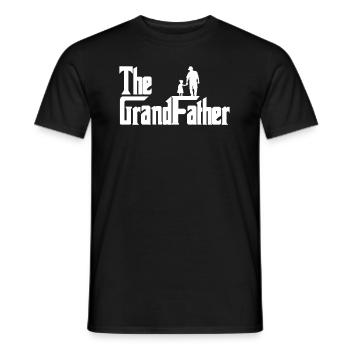 Le grand-père - Cadeau drôle de grand-père de parrain - T-shirt homme - noir - Devant - AI Model Male 178 light (178cm)