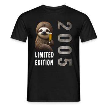 18e anniversaire né en 2005 - T-shirt homme - noir - Devant - AI Model Male 178 light (178cm)