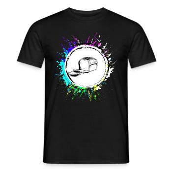 Bread Baking Baker - Men's T-Shirt - black - Front - AI Model Male 178 light (178cm)
