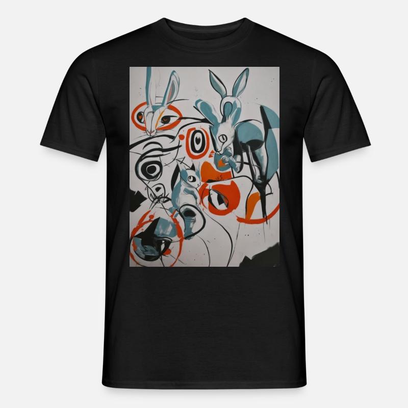 Hommage an Alice von Benjamin Iddouche - Männer T-Shirt - Schwarz