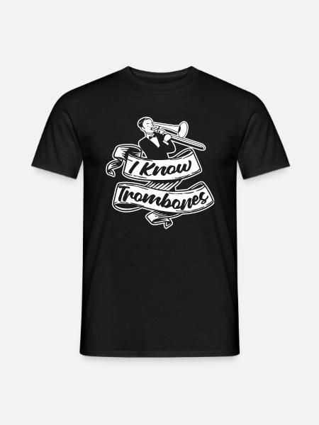 Trombone - Men's T-Shirt - black