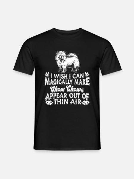 Chow Chow Dog - Men's T-Shirt - black