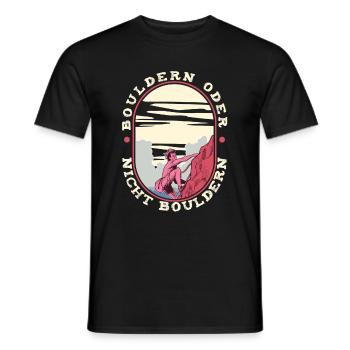 Bloc - T-shirt homme - noir - Devant - AI Model Male 178 light (178cm)