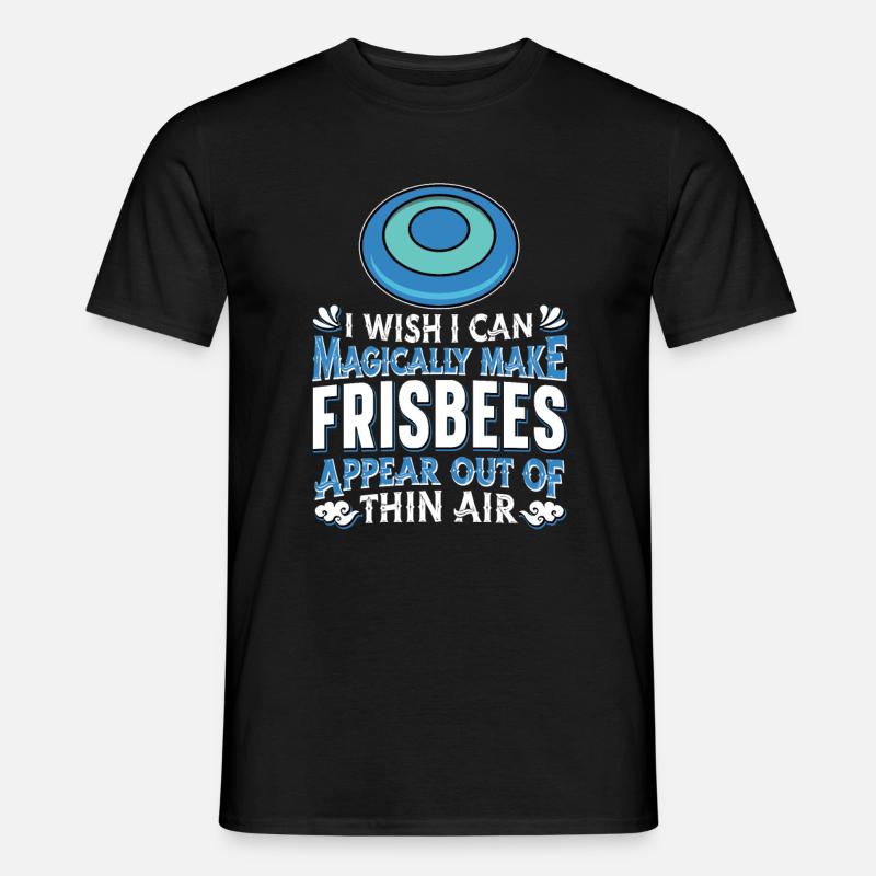 Frisbee - T-shirt męski - czarny