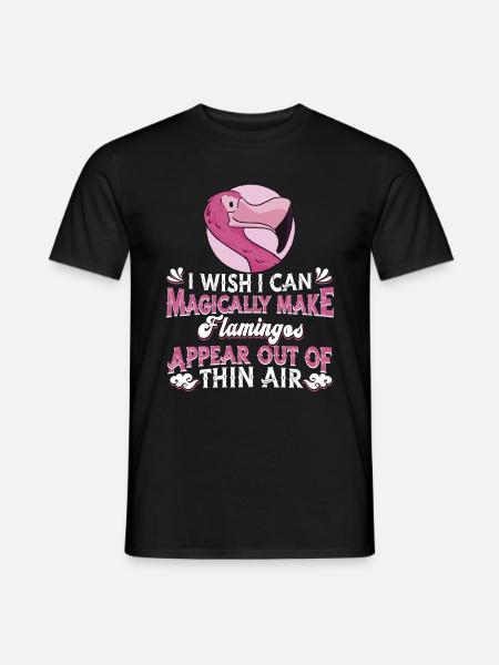 Flamingo - Men's T-Shirt - black