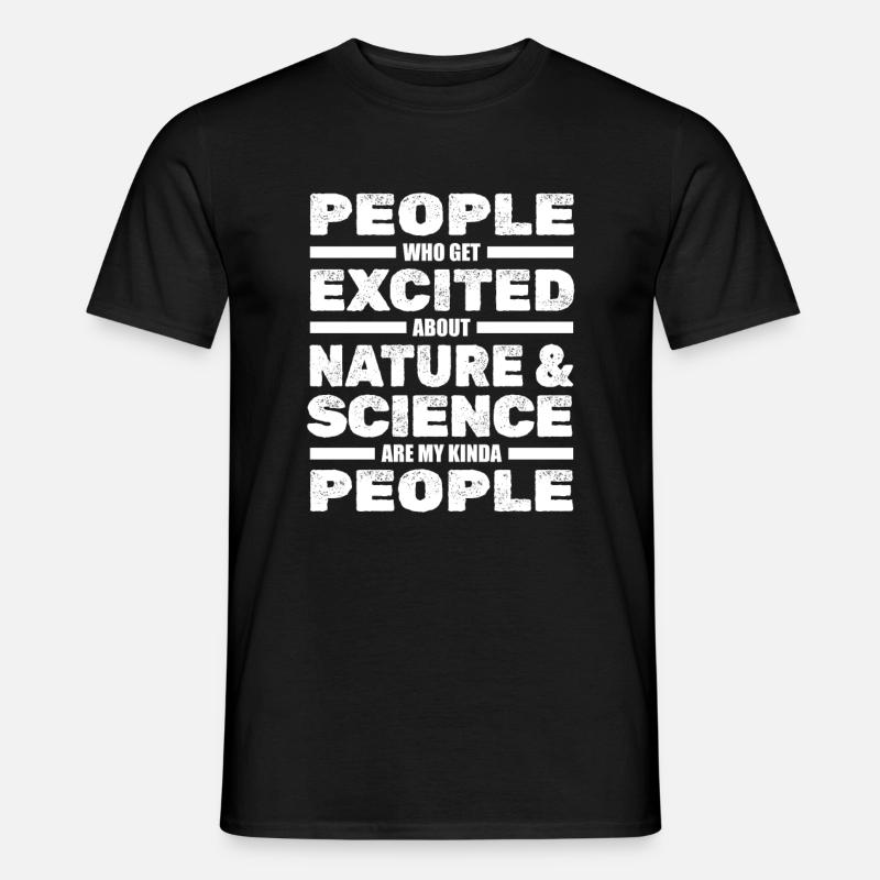 Physik Physiker - Männer T-Shirt - Schwarz