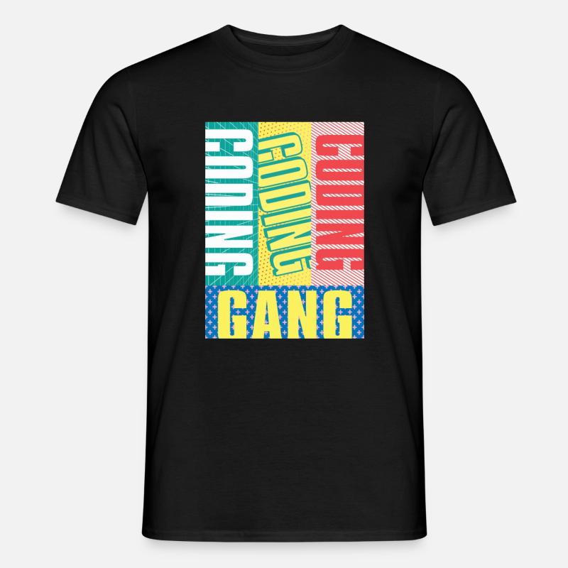 Programmer Coder Software Developer - Men's T-shirt - black