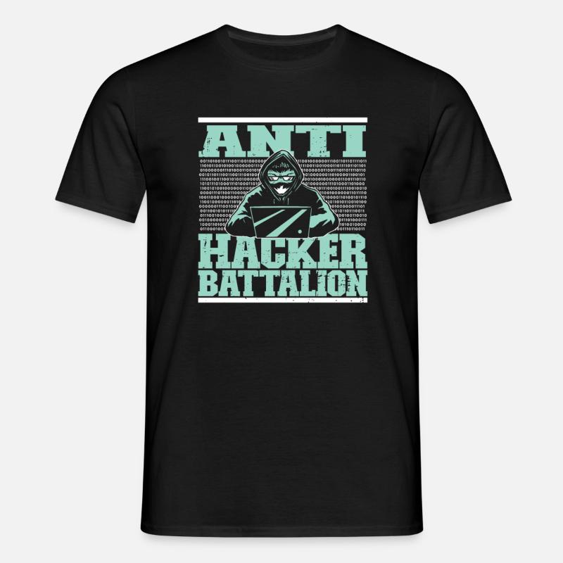 Programmierer Coder Software Entwickler - Männer T-Shirt - Schwarz