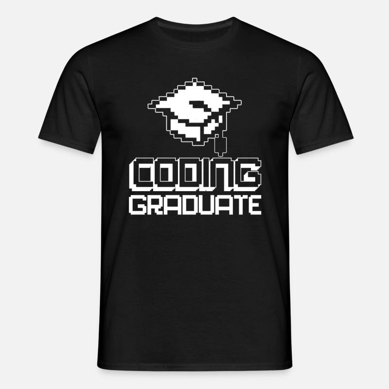 Programmierer Coder Software Entwickler - Männer T-Shirt - Schwarz