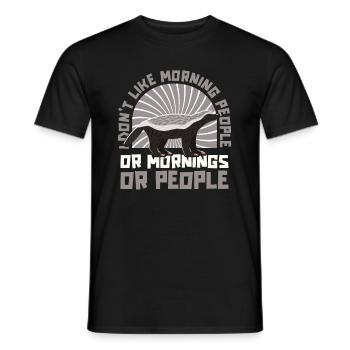 Ratel - T-shirt homme - noir - Devant - AI Model Male 178 light (178cm)