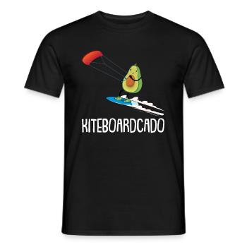 Kitesurfen Kiteboarding Kite Kiten - Männer T-Shirt - Schwarz - Vorne - AI Model Male 178 light (178cm)