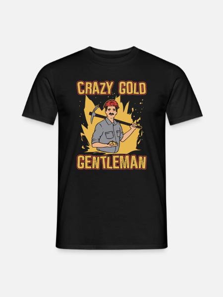 Gold Mining Gold Mine - Men's T-Shirt - black