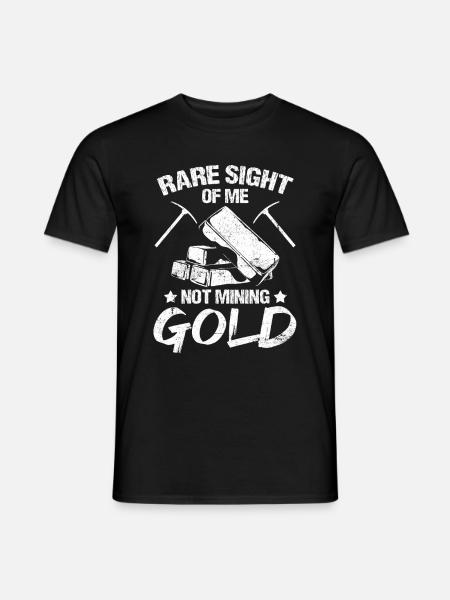 Gold Mining Gold Mine - Men's T-Shirt - black