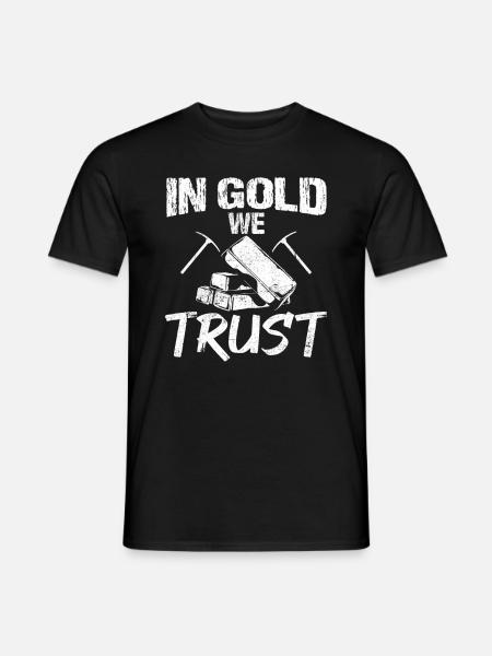 Gold Mining Gold Mine - Men's T-Shirt - black