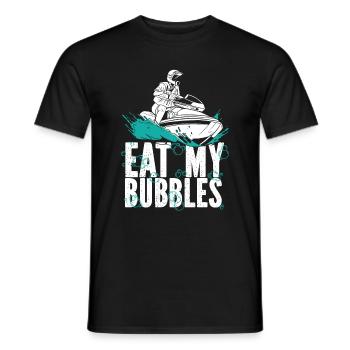 Jetski Jet Ski Motorschlitten - Männer T-Shirt - Schwarz - Vorne - AI Model Male 178 light (178cm)