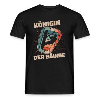 Baumklettern Baumpfleger Arborist Baumkletterer - Männer T-Shirt - Schwarz - Vorne - AI Model Male 178 light (178cm)