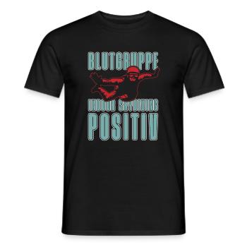 Indoor Skydiving - Men's T-Shirt - black - Front - AI Model Male 178 light (178cm)